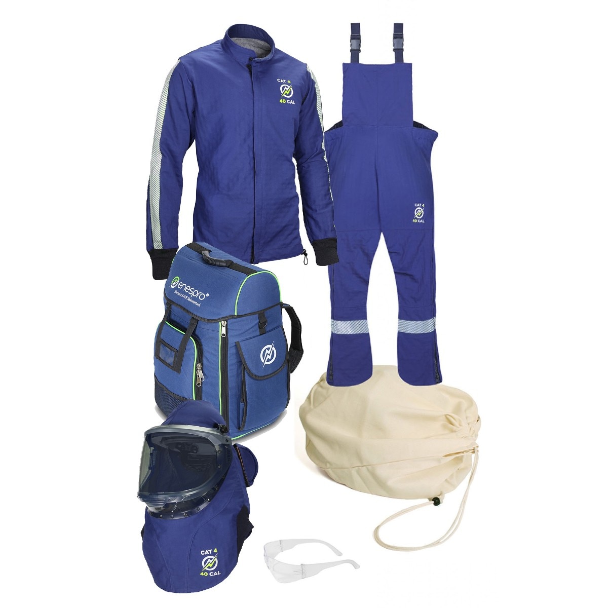 Ppe Cal Arc Flash Suit Enespro AGP 40 Cal Arc Flash Premium Kit