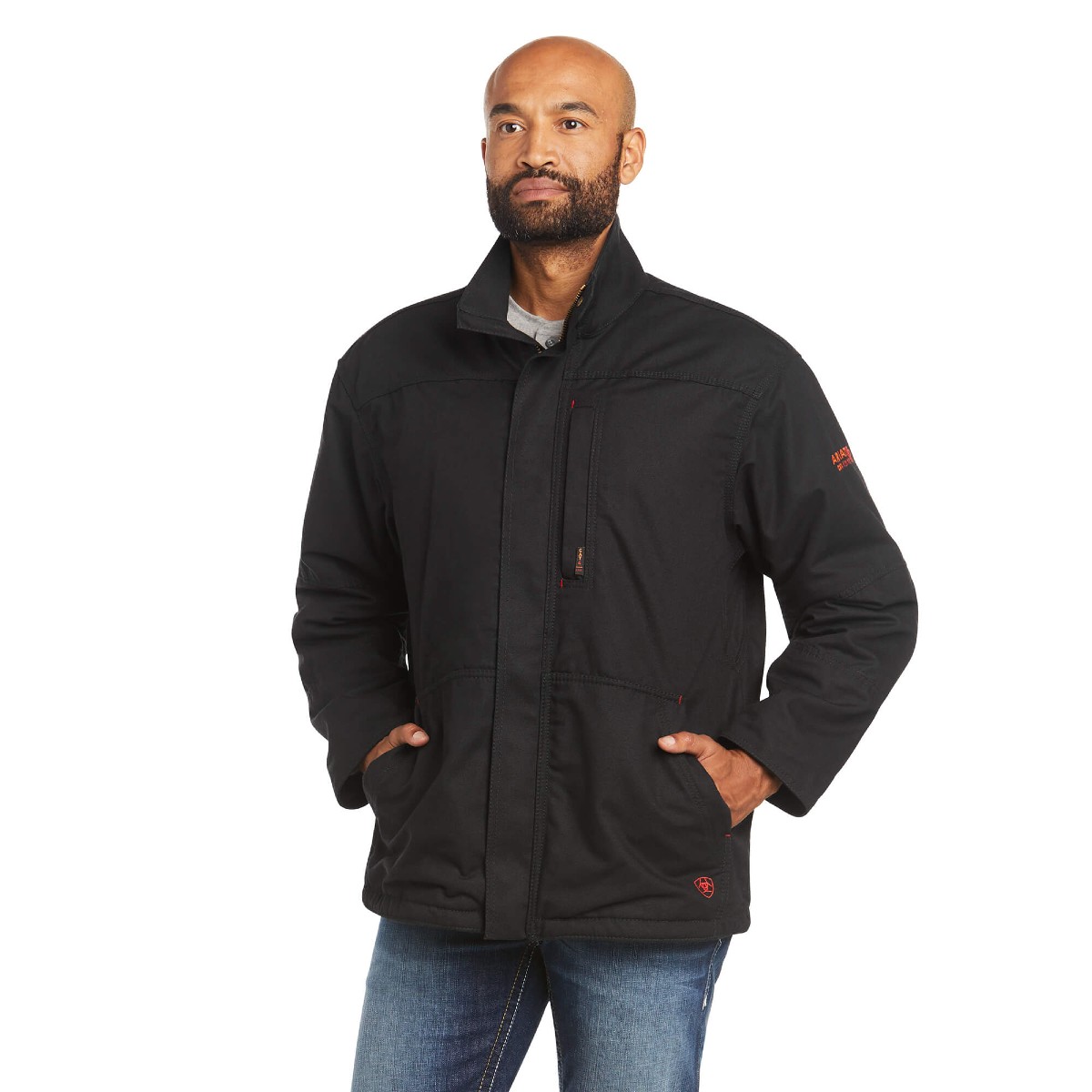 FR Workhorse Insulated Jacket in Black